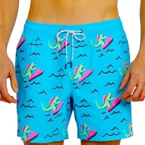 Party Pants DINO RIPPER PARTY STARTER SHORT - NEON BLUE XL